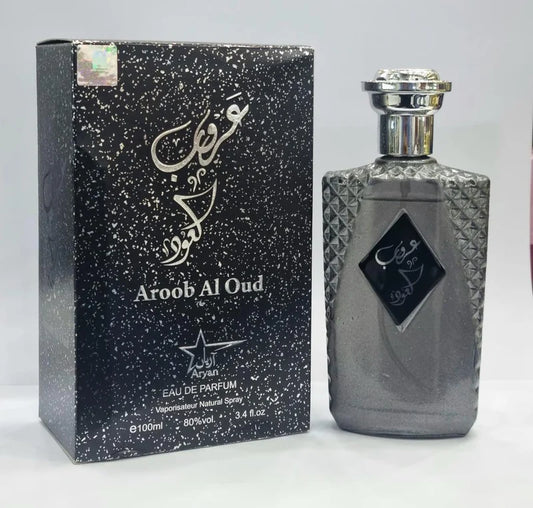 Aroob Al Oud Eau De Parfum 100ml - Arabic Oud Perfume by Aryan