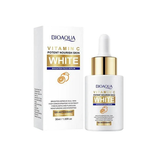 BIOAQUA Vitamin C White Brighten Body Lotion 300g / 10.58 FL.OZ - 10X Antioxidant