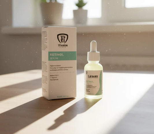 Titanium Retinol Serum 30ml - Anti-Aging, Fine Line & Wrinkle Repair Serum