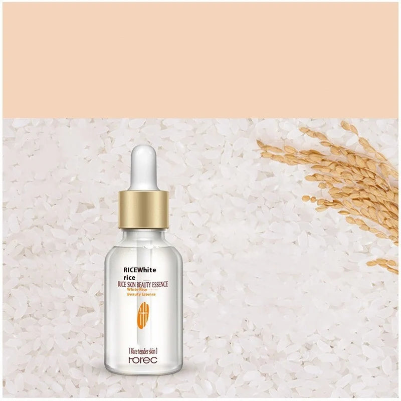 ROREC Rice White Rice Skin Beauty Essence 15ml – Rice Skin Rejuvenating & Moisturizing Serum
