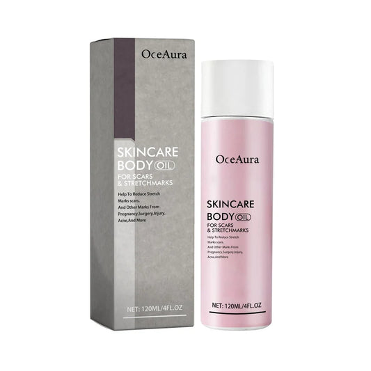 OceAura Skincare Body Oil For Scars & Stretchmarks 120ml - Stretch Marks Remover