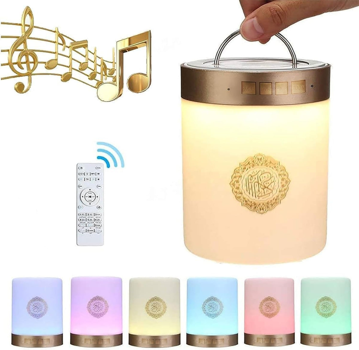 Portable Quran Speaker SQ112 Touch Lamp