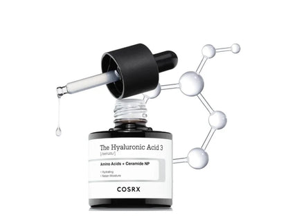 COSRX The Hyaluronic Acid 3 Serum – Amino Acids + Ceramide NP, 20 mL / 0.67 fl oz