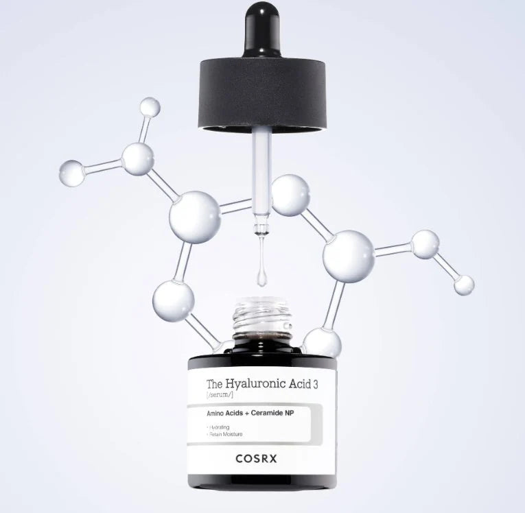 COSRX The Hyaluronic Acid 3 Serum – Amino Acids + Ceramide NP, 20 mL / 0.67 fl oz