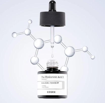 COSRX The Hyaluronic Acid 3 Serum – Amino Acids + Ceramide NP, 20 mL / 0.67 fl oz