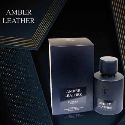 Amber Leather Flibure Scents Eau de Parfum – Long Lasting Fragrance