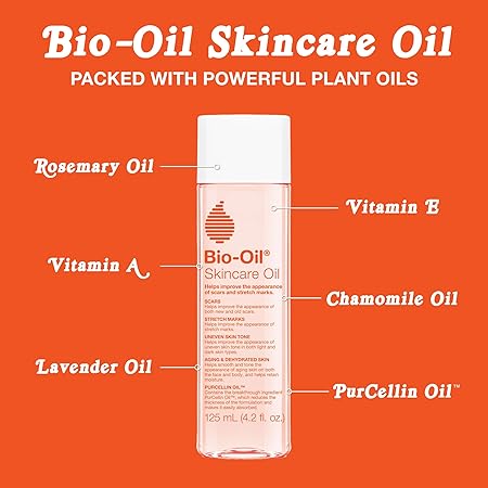 Bio-Oil Skincare Oil 125ml / 4.2 fl oz – Scar & Stretch Mark Care