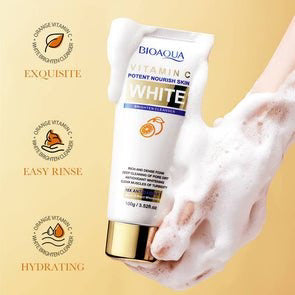 BIOAQUA Vitamin C White Brighten Body Lotion 300g / 10.58 FL.OZ - 10X Antioxidant