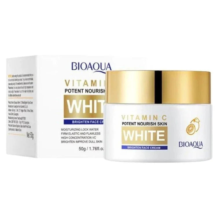 BIOAQUA Vitamin C White Brighten Body Lotion 300g / 10.58 FL.OZ - 10X Antioxidant
