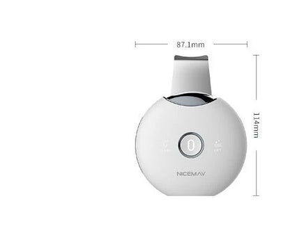NICEMAY Ultrasonic Skin Scrubber - Facial Cleansing & LIFT Device - 2 in 1 Blackhead Remover