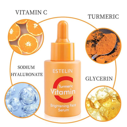 Product Title: Estelin Turmeric Vitamin C Brightening Face Serum