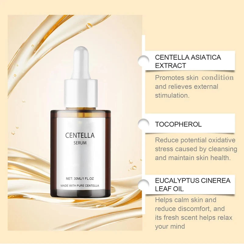 Centella Serum 30ml - Soothing & Repairing Face Serum with Pure Centella Asiatica
