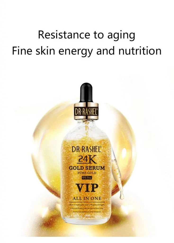 Dr. Rashel 24K Gold Serum VIP All In One Pure Gold 99.9% Facial Serum