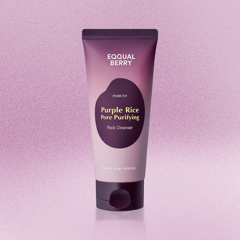 EqqualBerry Pore Fit Purple Rice Pore Purifying Pack Cleanser 130g