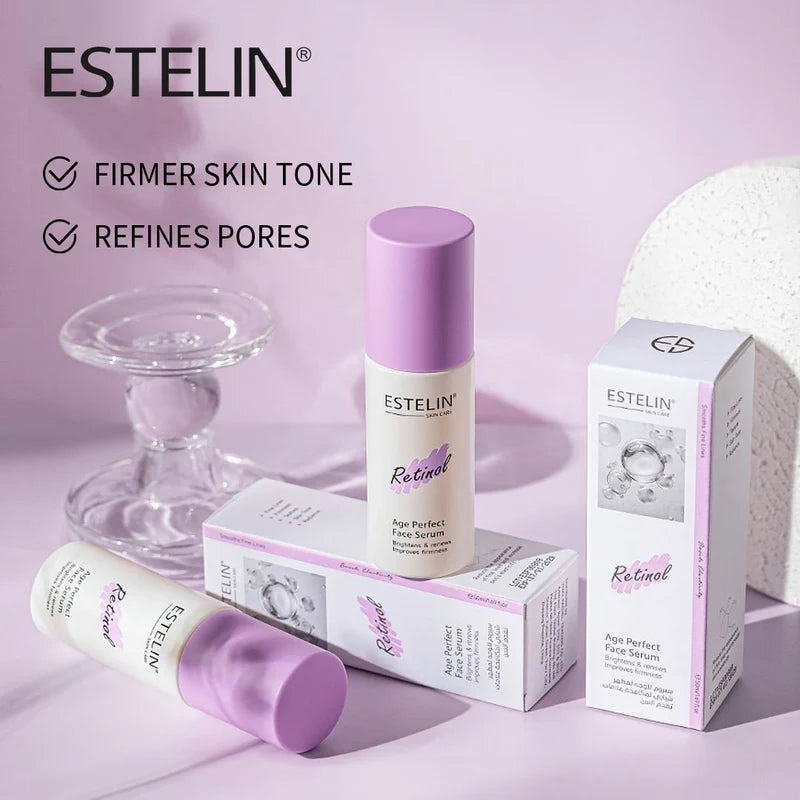 Product Title: Estelin Retinol Age Perfect Face Serum – Brightening & Renewing Serum
