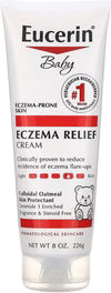 Eucerin Advanced Repair Cream 8 oz / 226g - Very Dry Skin - 48 Hour Moisture
