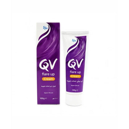 QV Flare Up Cream 100g - Glycerin 10% - For Inflamed & Very Dry Skin