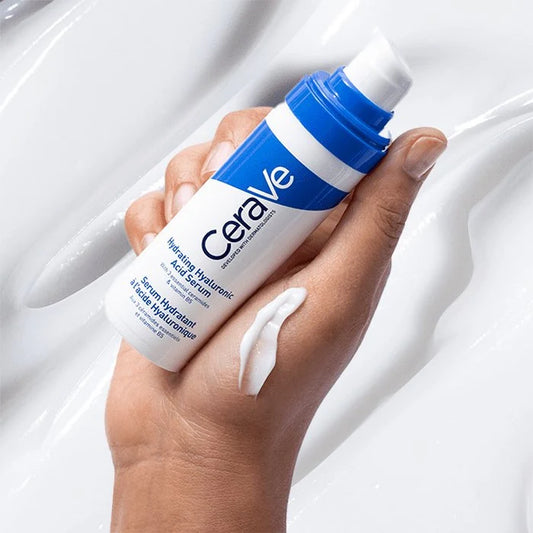 CeraVe Hydrating Hyaluronic Acid Serum – Facial Moisturizing Serum, 1 fl oz (30 mL)