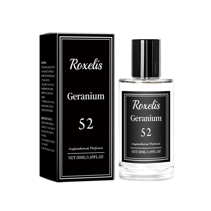 Roxelis Geranium 52 Inspirational Perfume - 50ML Unisex Eau de Parfum