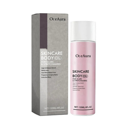 OceAura Skincare Body Oil For Scars & Stretchmarks 120ml - Stretch Marks Remover
